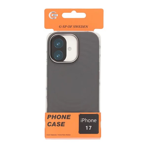 iPhone 17 Cover Silikone MagSafe Mørkegrå