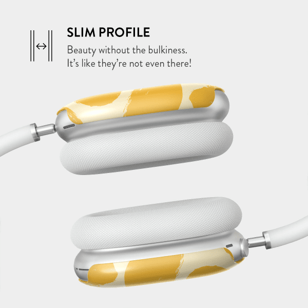 Burga AirPods Max Cover Design Lemon Tart