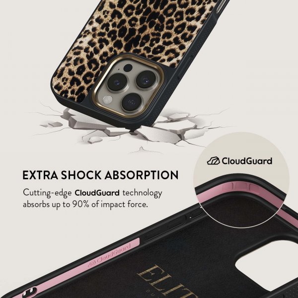 Burga iPhone 15 Pro Max Cover Elite Dark MagSafe Player