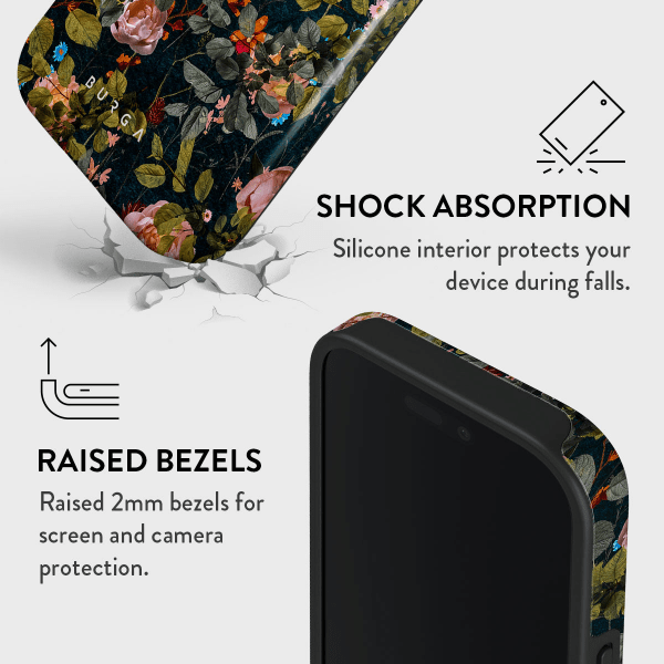 Burga iPhone 16 Pro Max Cover Tough MagSafe Bloomy Garden