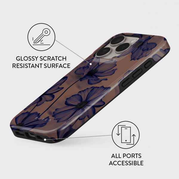 Burga iPhone 16 Pro Cover Tough MagSafe Velvet Night