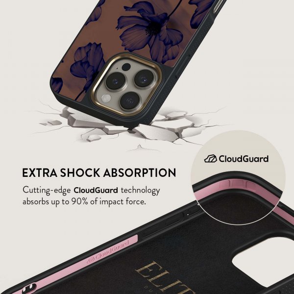 Burga iPhone 16 Plus Cover Elite Dark MagSafe Velvet Night