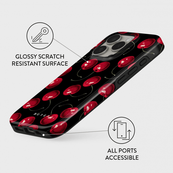 Burga iPhone 16 Pro Max Cover Tough MagSafe Cherrybomb