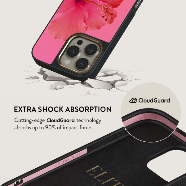 Burga iPhone 15 Pro Cover Elite Dark MagSafe Island Girl
