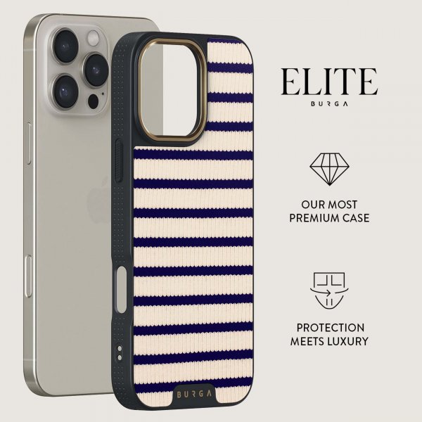 Burga iPhone 16 Plus Cover Elite Dark MagSafe Old Money