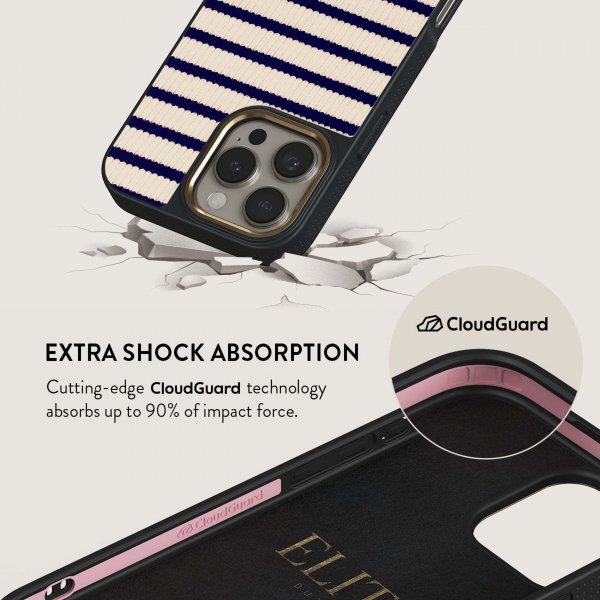 Burga iPhone 16 Pro Cover Elite Dark MagSafe Old Money