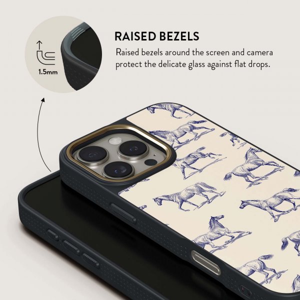 Burga iPhone 15 Cover Elite Dark MagSafe Derby Race