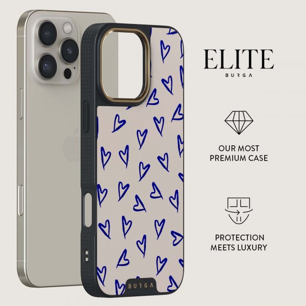 Burga iPhone 16 Pro Max Cover Elite Dark MagSafe Love Me Right