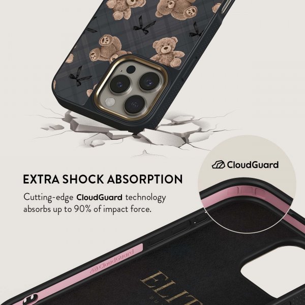 Burga iPhone 16 Pro Max Cover Elite Dark MagSafe BFF