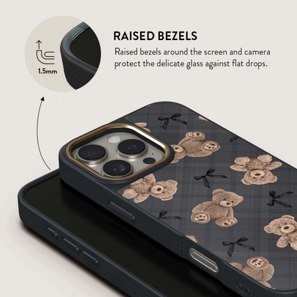 Burga iPhone 16 Cover Elite Dark MagSafe BFF