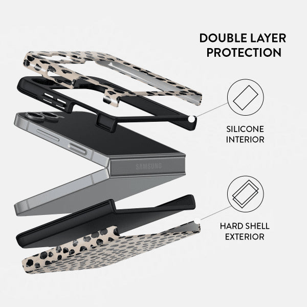 Burga Samsung Galaxy Z Flip 6 Cover Tough Almond Latte