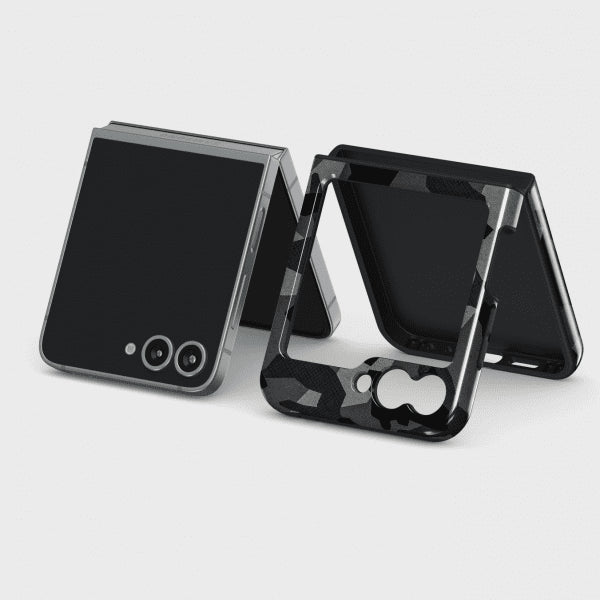 Burga Samsung Galaxy Z Flip 6 Cover Tough Night Black Camo