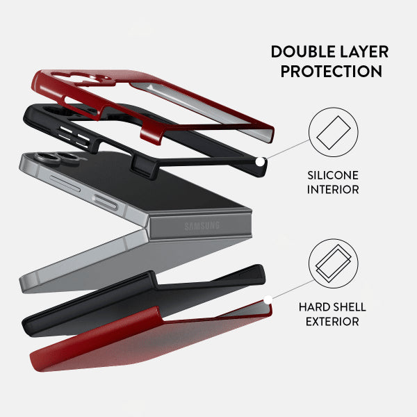 Burga Samsung Galaxy Z Flip 6 Cover Tough No Talking