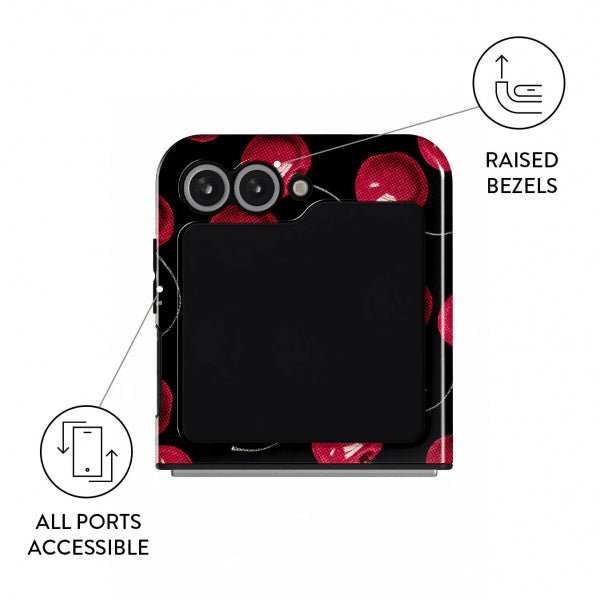 Burga Samsung Galaxy Z Flip 6 Cover Tough Cherrybomb