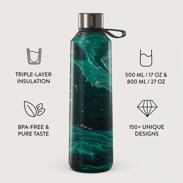 Burga Flaske Termo 800 ml Emerald Pool