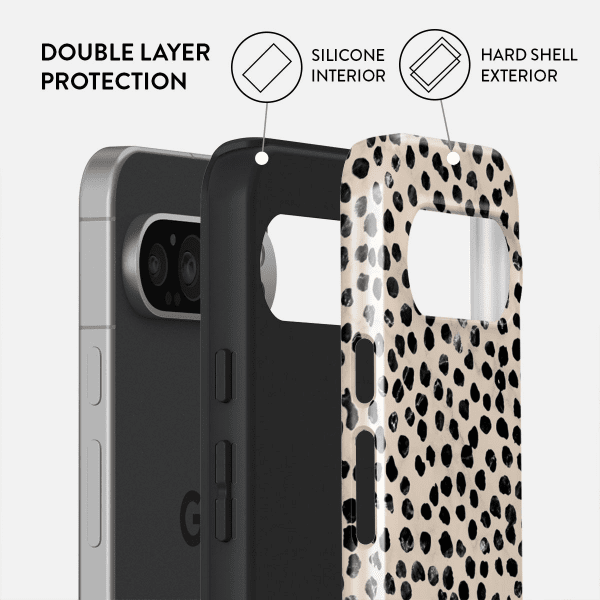 Burga Google Pixel 9/Pixel 9 Pro Cover Tough Almond Latte
