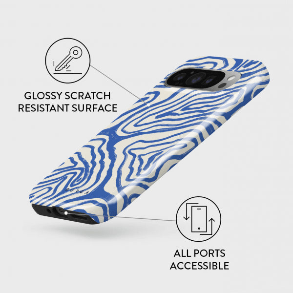 Burga Google Pixel 9/Pixel 9 Pro Cover Tough Seven Seas