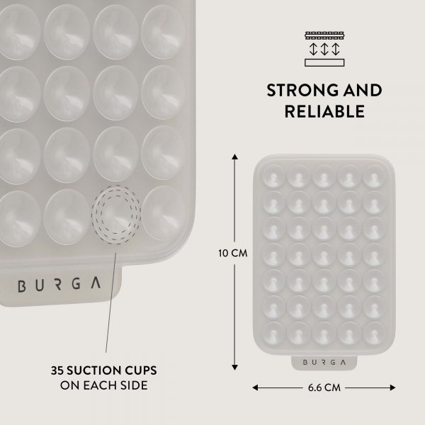 Burga StickPad Sticky Grip Hvid