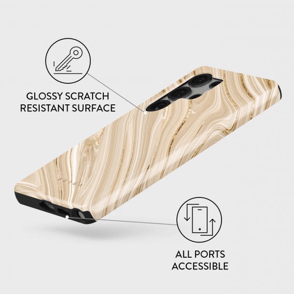 Burga Samsung Galaxy S25 Cover Tough Full Glam