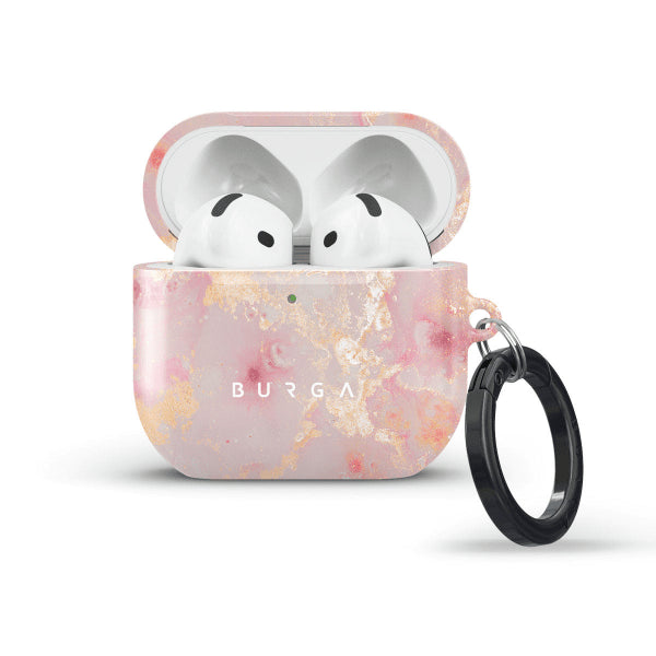 Burga AirPods 4 Cover Design Golden Coral