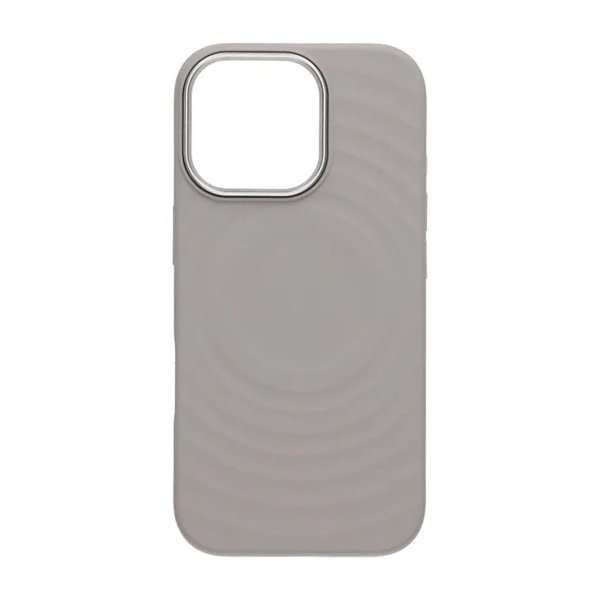iPhone 17 Cover Silikone MagSafe Lysegrå