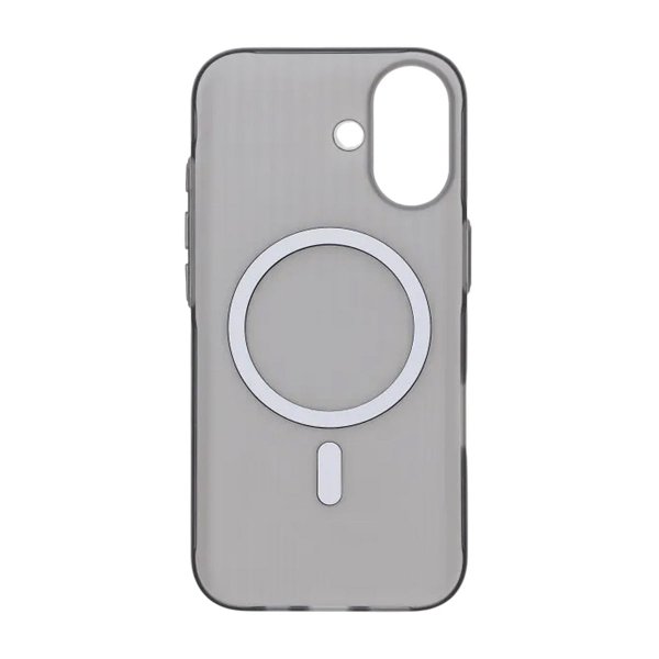 iPhone 17 Cover Bølget MagSafe Lysegrå