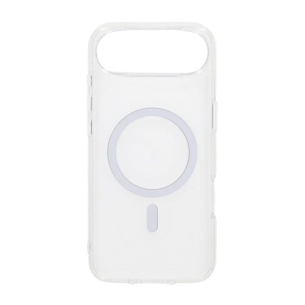 iPhone Air Cover TPU MagSafe Hvid Transparent