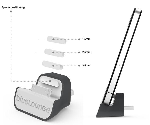 Bluelounge MiniDock 30 pin Ladestation (iPhone 3. 3G. 3GS. 4. 4S)