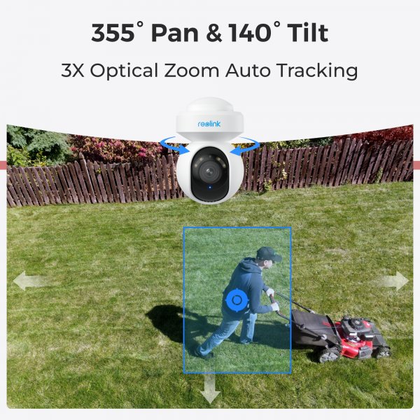 Reolink E1 Outdoor (E540) Smart PTZ WiFi-kamera
