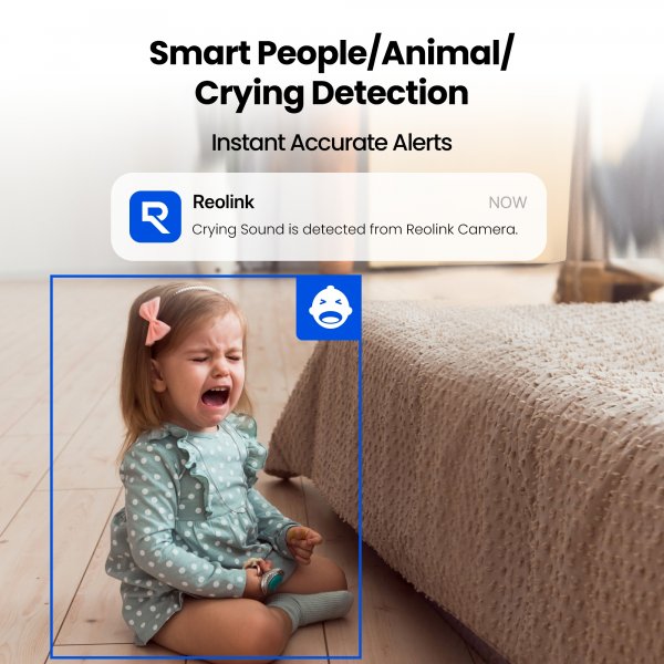Reolink E321 Smart indendørskamera Wi-Fi Pan/Tilt