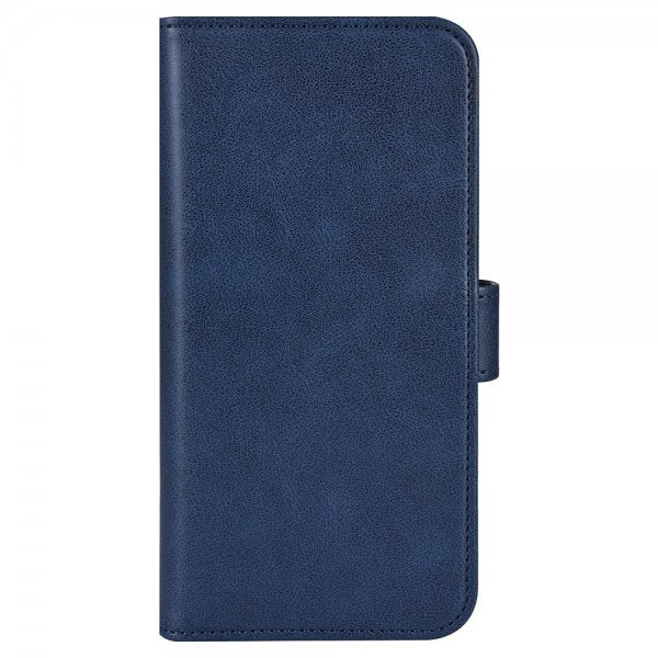 Essentials Samsung Galaxy S24 FE Etui 2-i-1 Vegansk Læder Blå