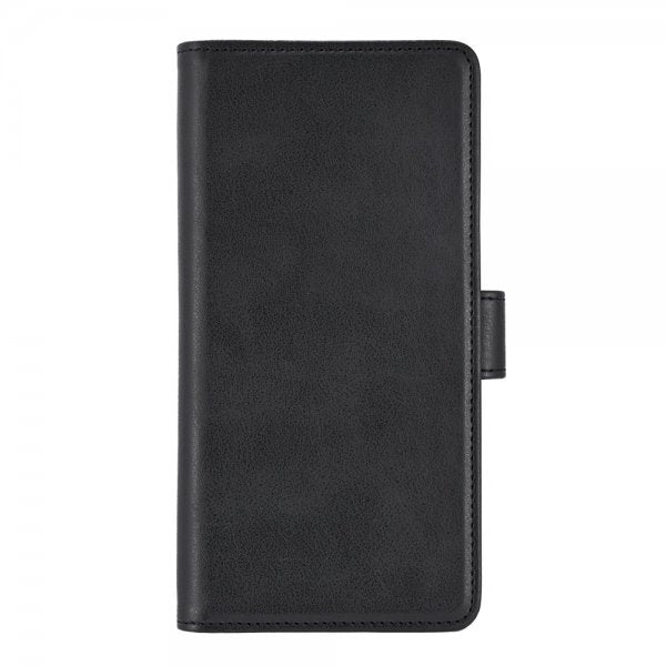 Essentials Xiaomi Redmi Note 14 Pro 5G Etui 2-i-1 Vegansk Læder Sort