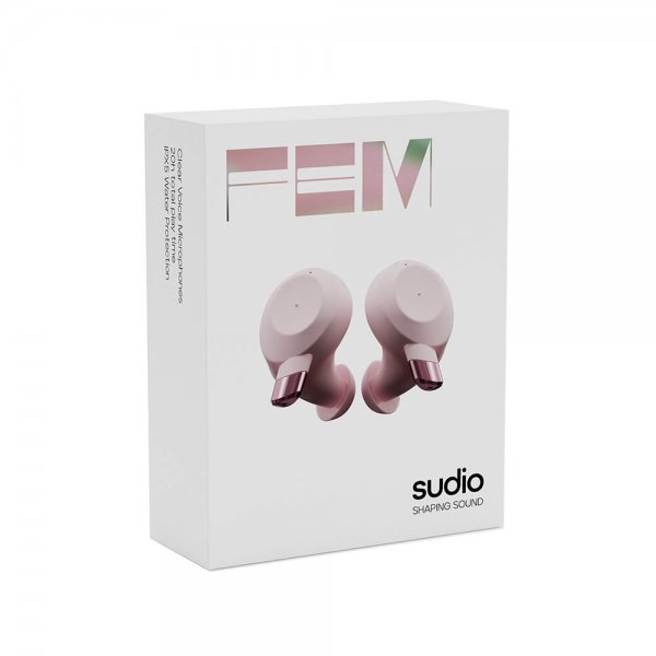 Sudio Hovedtelefoner Fem In-Ear TWS Rosa