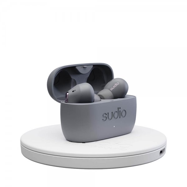 Sudio E2 Trådløse Hovedtelefoner In-Ear TWS ANC Slate Grey