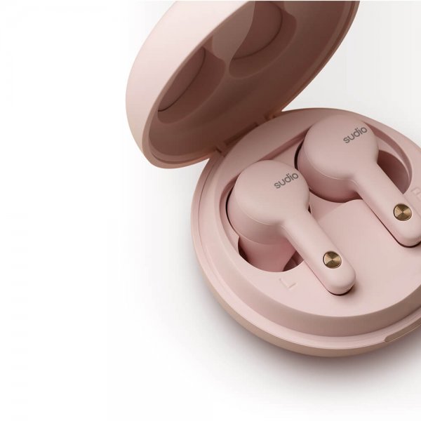 Sudio Hovedtelefoner In-Ear A2 True Wireless ANC Rosa