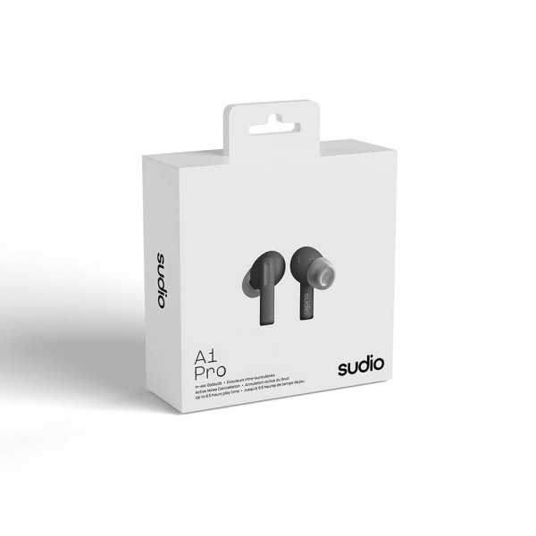 Sudio Høretelefoner A1 Pro True Wireless ANC Sort