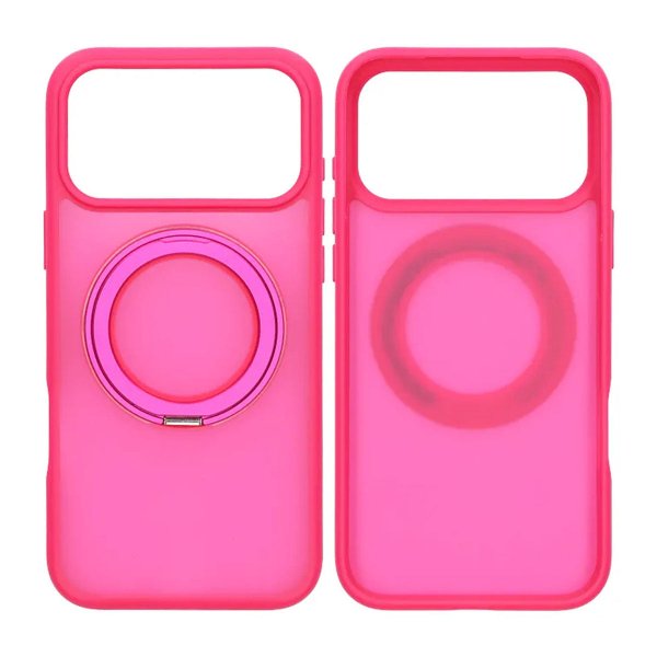 iPhone 17 Pro Max Cover Roterbar MagSafe Stander Rød