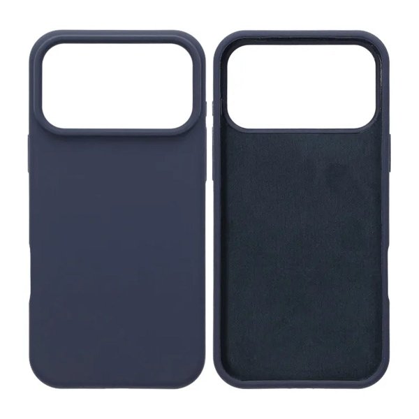 iPhone 17 Pro Max Cover Liquid Silicone Blå