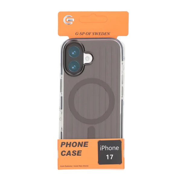 iPhone 17 Cover Riflet MagSafe Sort