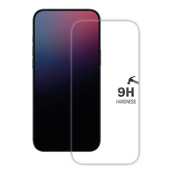 X2O iPhone 17 Pro Max Skærmbeskyttelse Hærdet Beskyttelsesglas 9H
