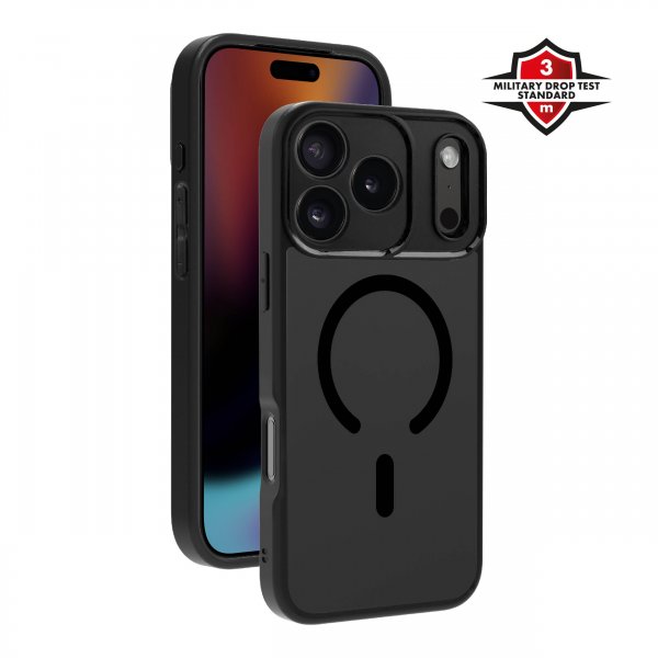 X2O iPhone 17 Pro Max Cover Mag Frosted Sort
