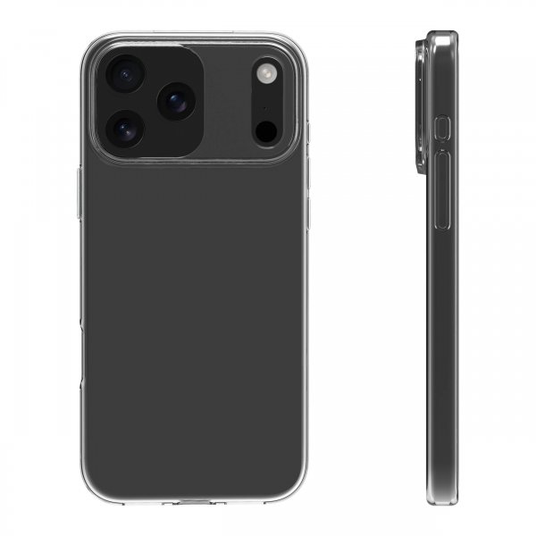 X2O iPhone 17 Pro Max Cover Soft Clear Transparent