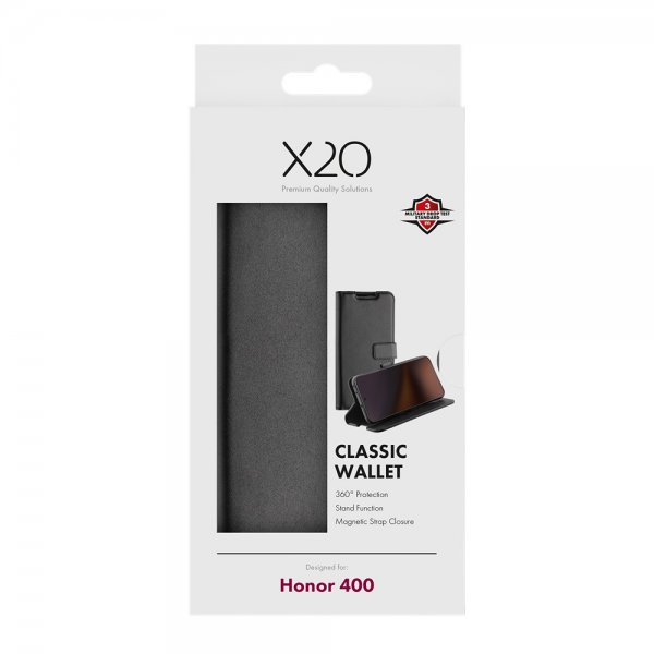 X2O Honor 400 Etui Classic Wallet Sort