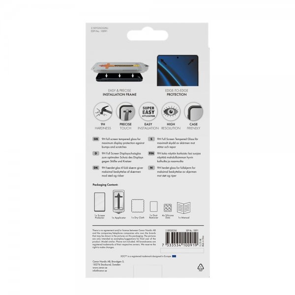 X2O Samsung Galaxy S26 Ultra Skærmbeskyttelse Fuld Skærm