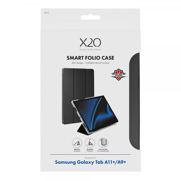 X2O Samsung Galaxy Tab A9 Plus/A11 Plus Cover Smart Folio Sort