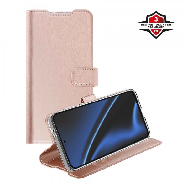 X2O Samsung Galaxy A57 Etui Classic Wallet Roseguld