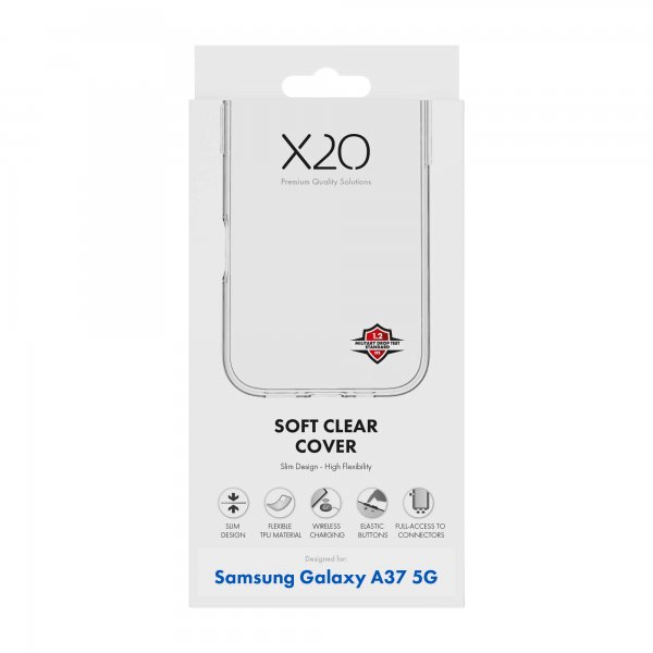 X2O Samsung Galaxy A37 Cover Soft Clear Cover Transparent