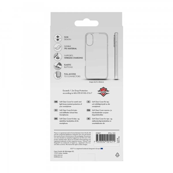 X2O Samsung Galaxy A37 Cover Soft Clear Cover Transparent