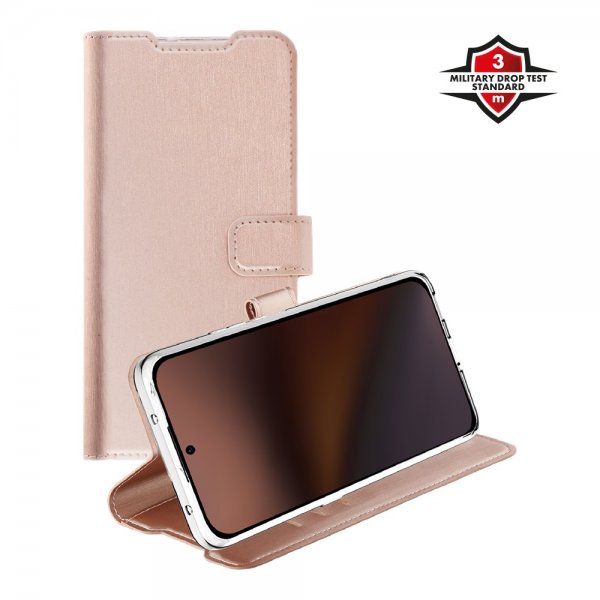X2O Honor 400 Smartcover Classic Wallet Rosaguld