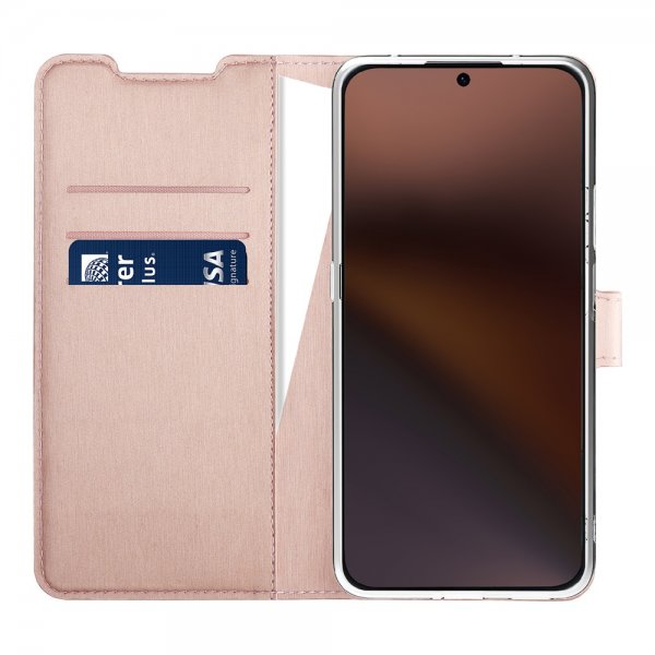 X2O Honor 400 Smartcover Classic Wallet Rosaguld